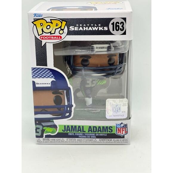 Funko Pop 163 Jamal Adams NFL Seahawks - Picture 1 of 4
